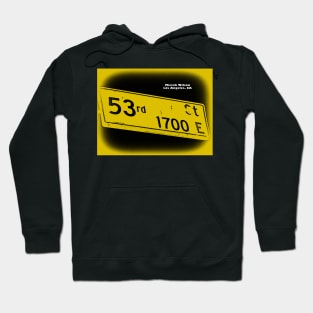 53rd Street, Los Angeles, California GOLDEN BLACK by Mistah Wilson Hoodie